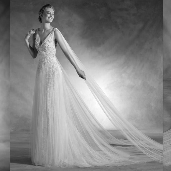 🚨PRICE DROP🚨 Pronovias - Nepal wedding dress NEW - Picture 3 of 9